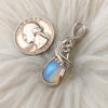 3.5ct Ethiopian Opal and Sterling Silver Small Pendant